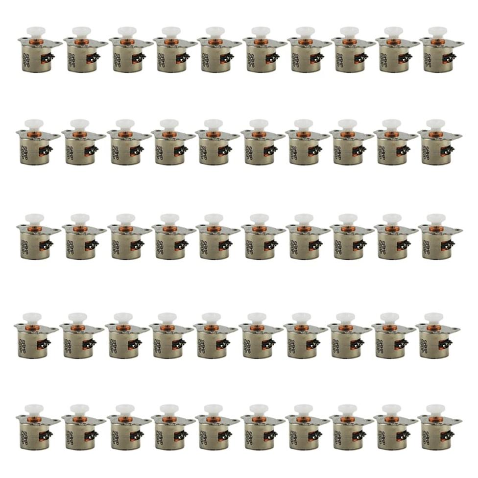 Motor Paso a Paso DC 6V 50pcs NW2 2 Fases 4 Cables 18 Grados