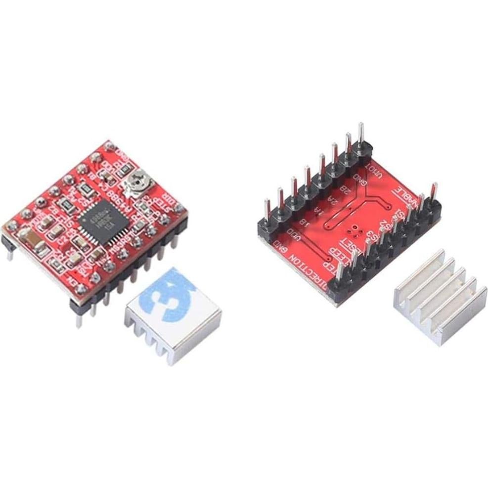 5 Módulos Controlador Motor Paso a Paso A4988 Mi Elefante