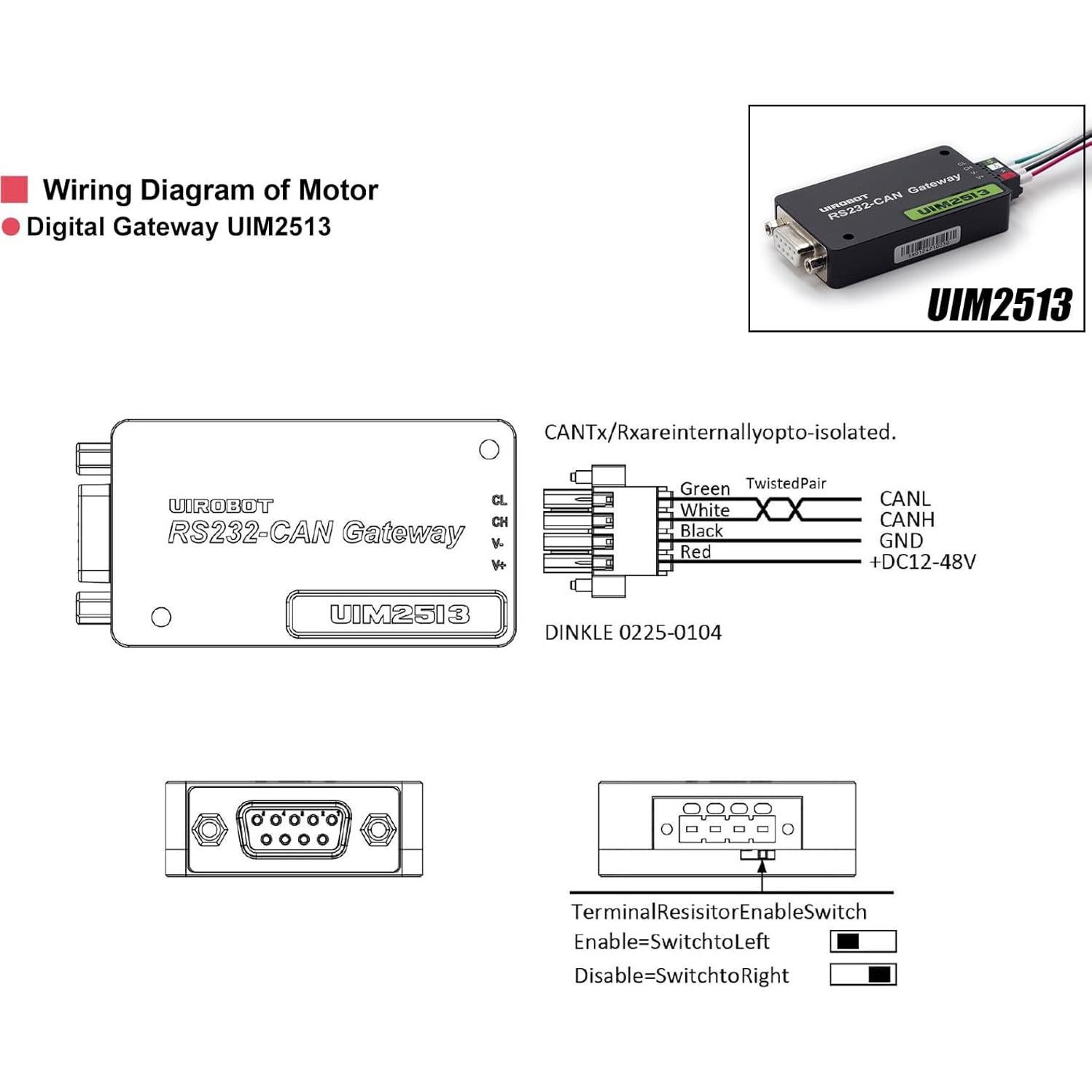 Kit de Evaluación Motor Paso a Paso UIROBOT NEMA 8 y 17