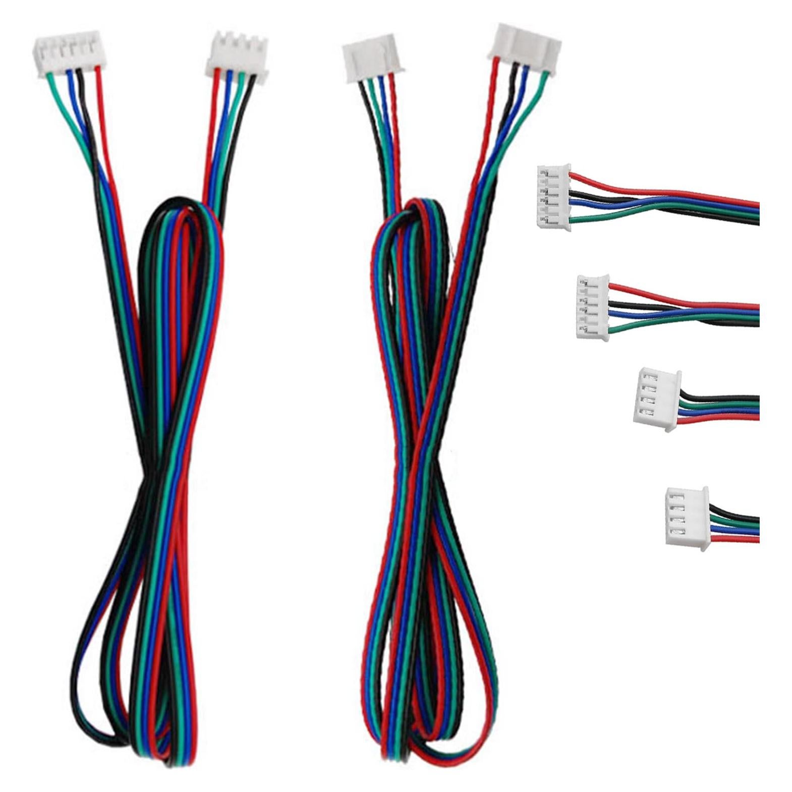 Cable Motor Paso a Paso BLLNDX 2m 4P XH2.54 a 6P PH2.0 2PCS