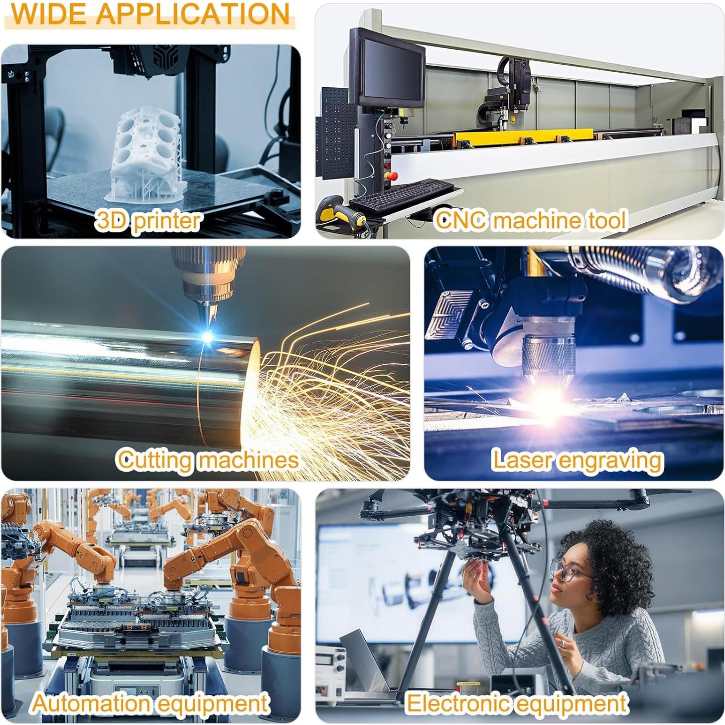 Motor Paso Nema 17 MECCANIXITY 42x42x23mm 1A 4.5V 0.1N.m 5 Pcs