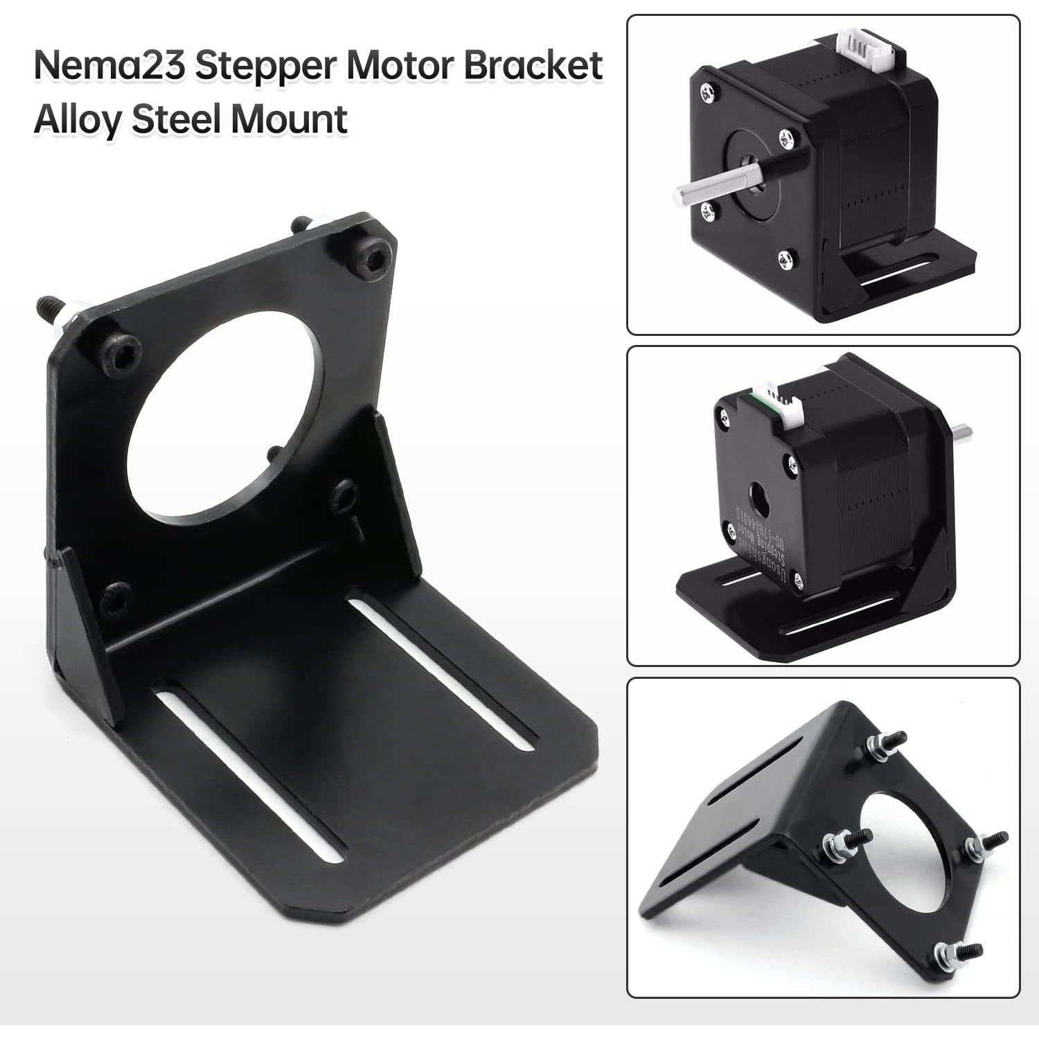 Soporte de Montaje Nema23 RATTMMOTOR Acero Aleado 57mm