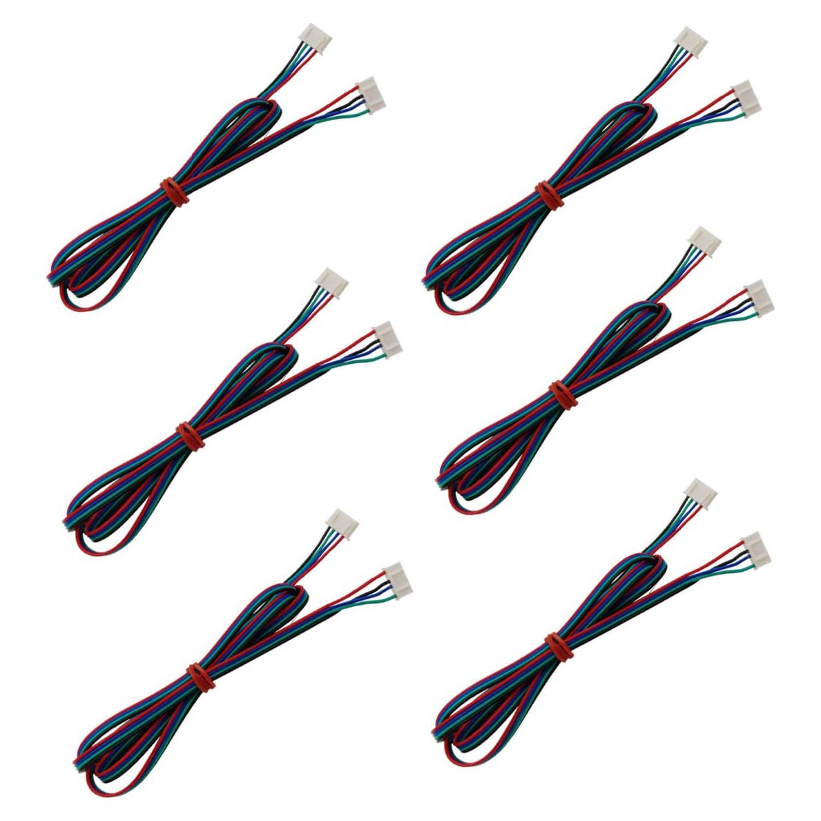 Cable Motor Paso a Paso 2M Azuocn 4Pin a 6Pin para Impresora 3D
