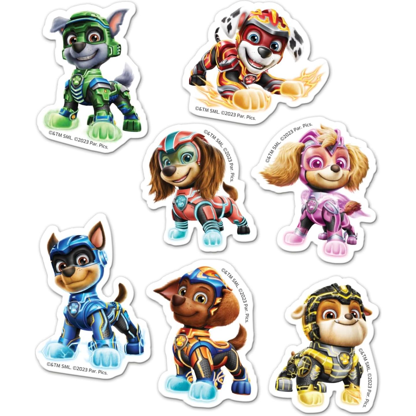 Mega Pack Stickers PAW Patrol Película Poderosa 150 Piezas