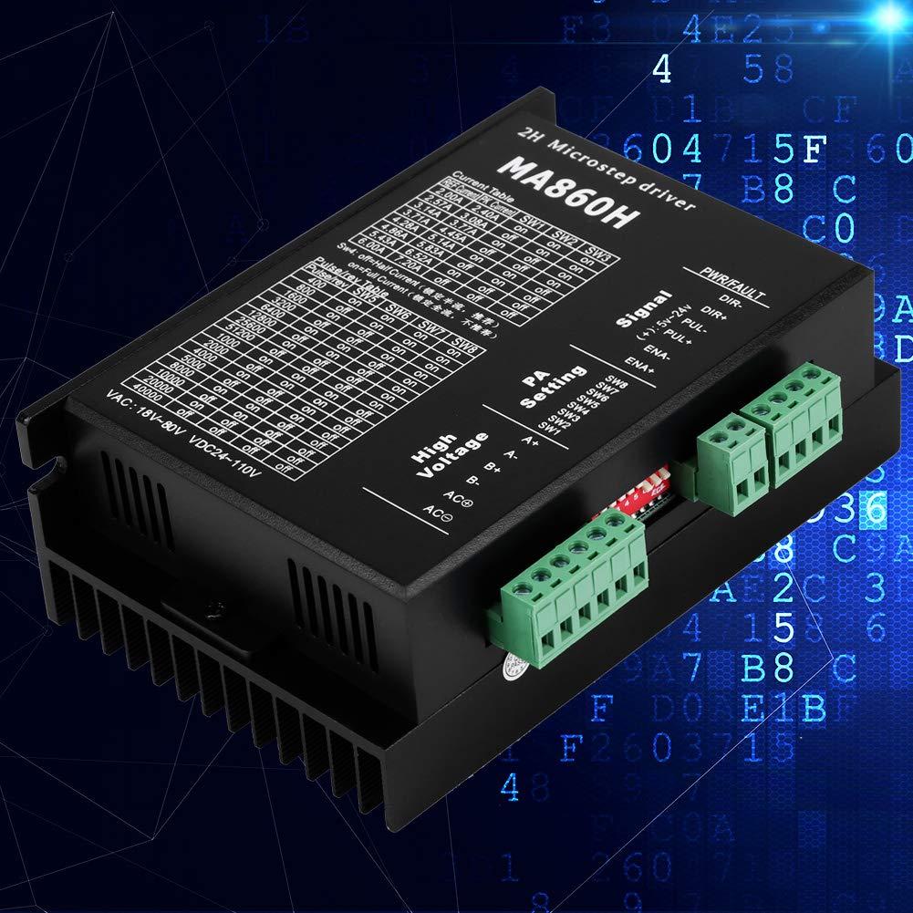 Controlador de Motor Paso a Paso Nema 34 18-80V AC 24-110V DC 7.2A