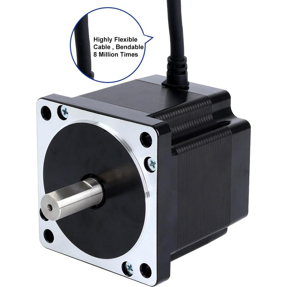 Kit CNC Motor Paso Nema 34 4.8Nm 6.0A y Controlador DM860Y