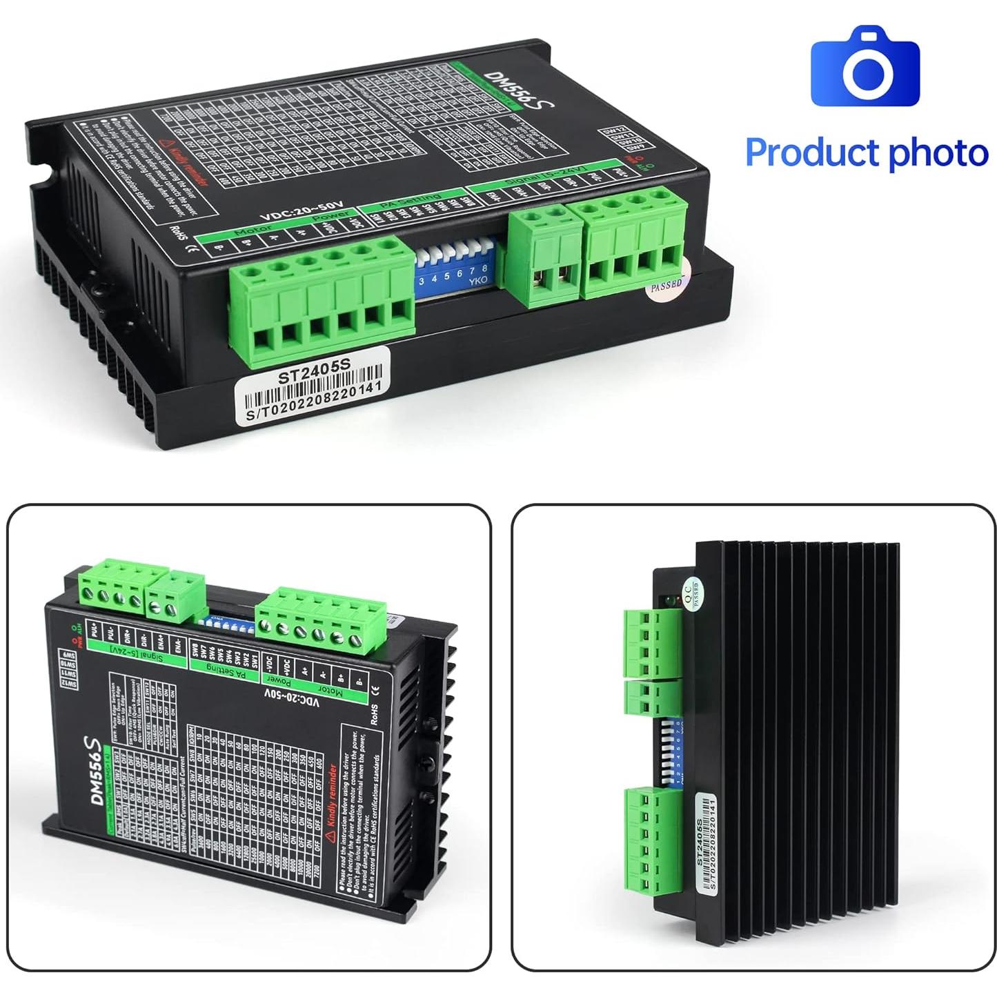 Controlador Digital de Motor Paso a Paso RATTMMOTOR DM556S 6A