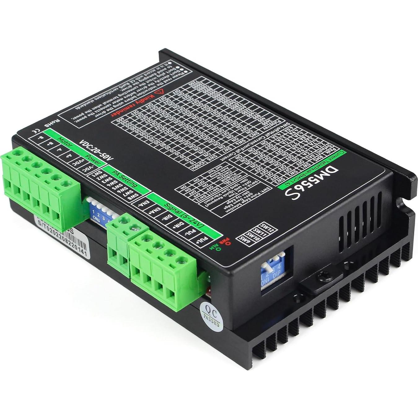 Controlador Digital de Motor Paso a Paso RATTMMOTOR DM556S 6A