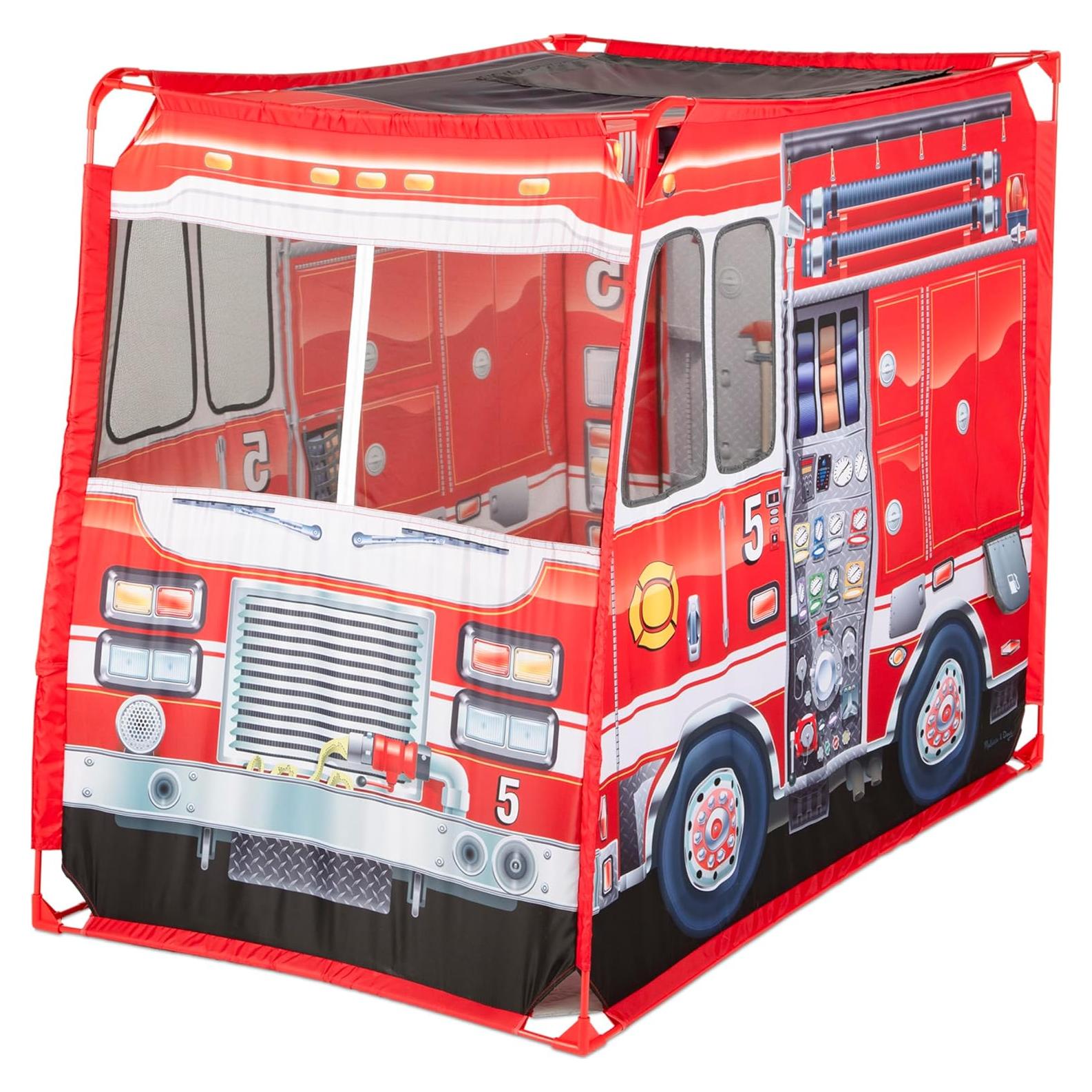 Carpa de Juego de Bomberos Melissa & Doug 1.22m para Niños
