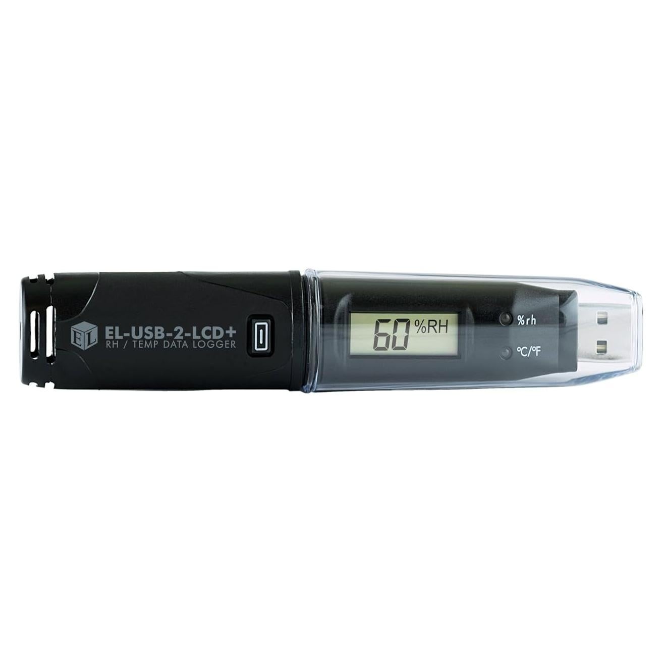 Registrador de Datos de Humedad y Temperatura Lascar EL-USB-2-LCD+