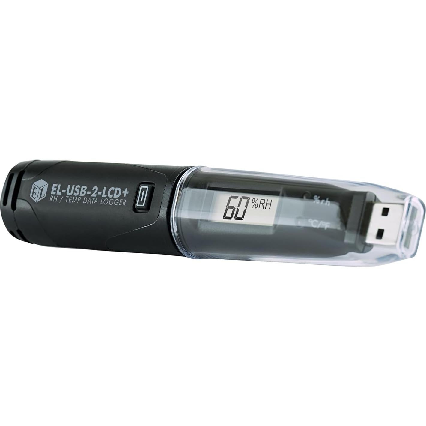 Registrador de Datos de Humedad y Temperatura Lascar EL-USB-2-LCD+
