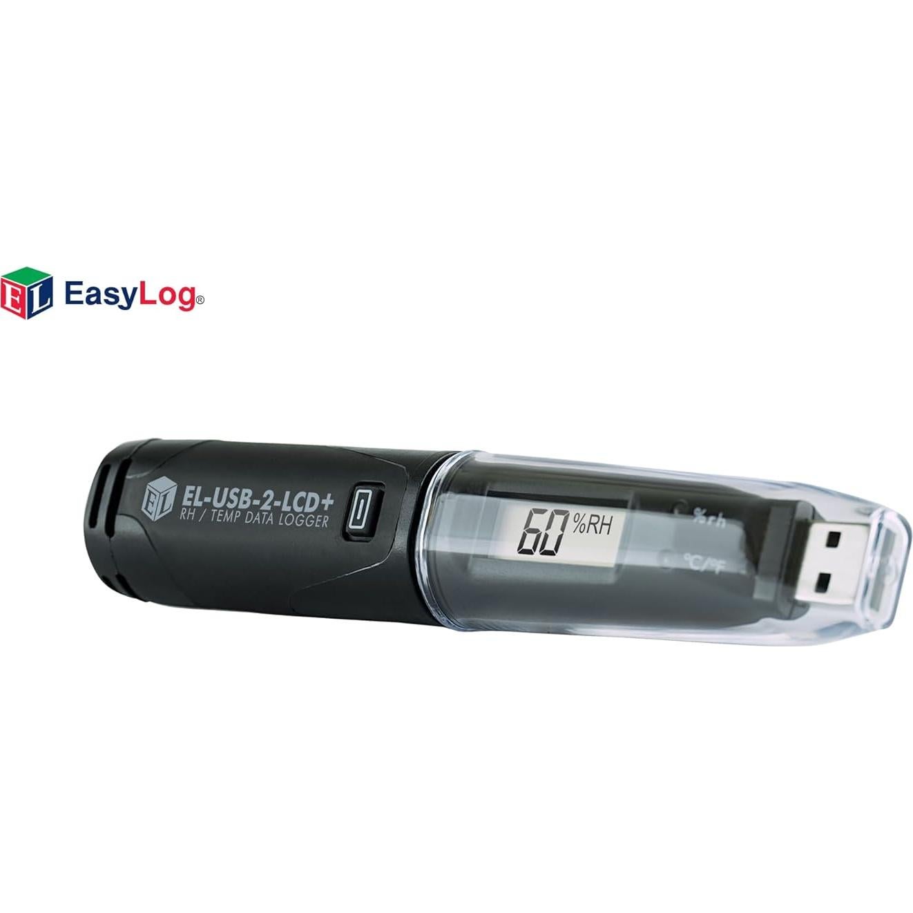 Registrador de Datos de Humedad y Temperatura Lascar EL-USB-2-LCD+