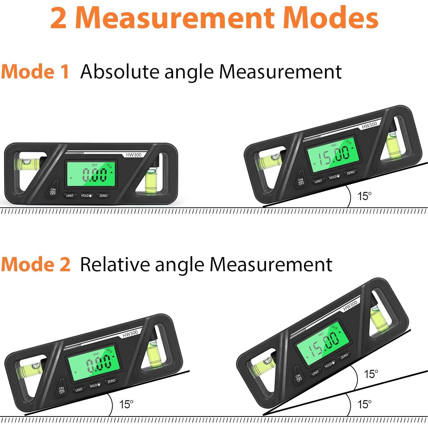 Nivel Digital Rehomy 360° con Pantalla LCD y Base Magnética