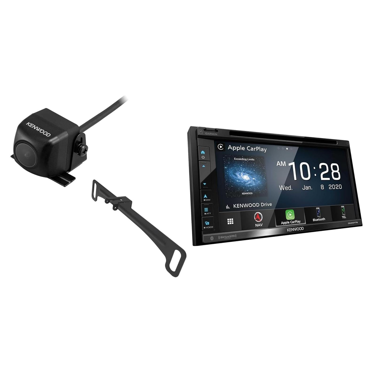 Receptor de Navegación Kenwood DNX577S 6.8" con Cámara CMOS-230LP