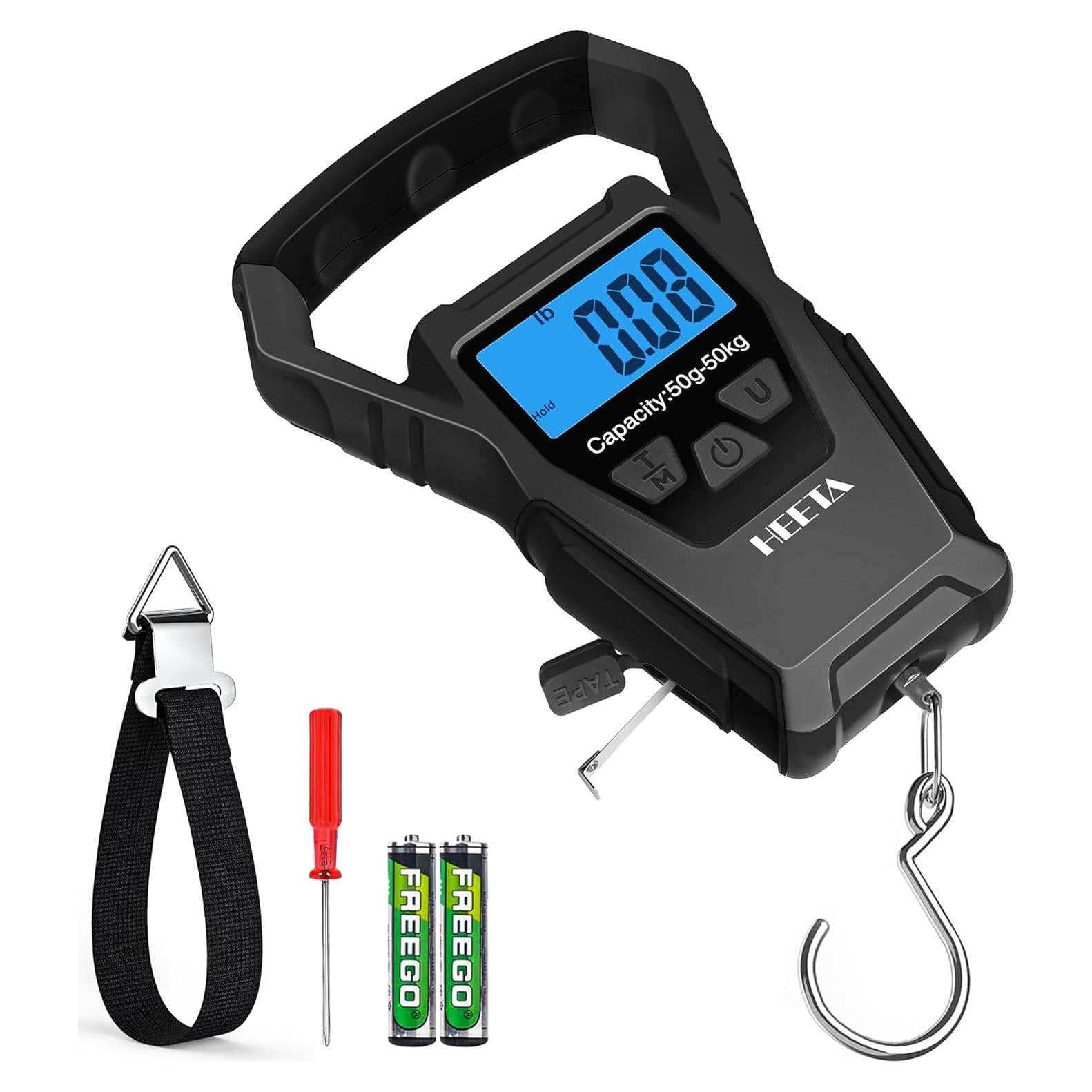 Balanza Digital Impermeable HEETA 50kg con Pantalla LCD