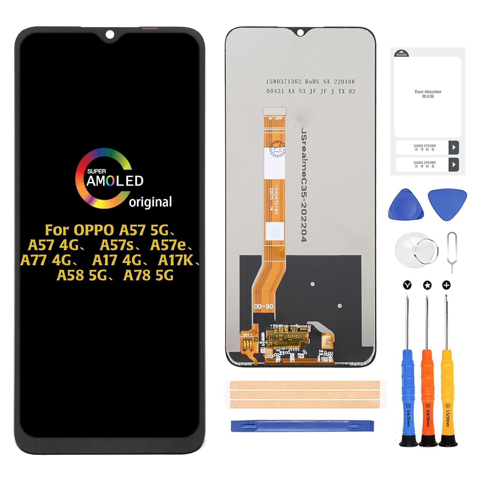 Pantalla Táctil LCD A-MIND para OPPO A57 5G y Modelos Compatibles