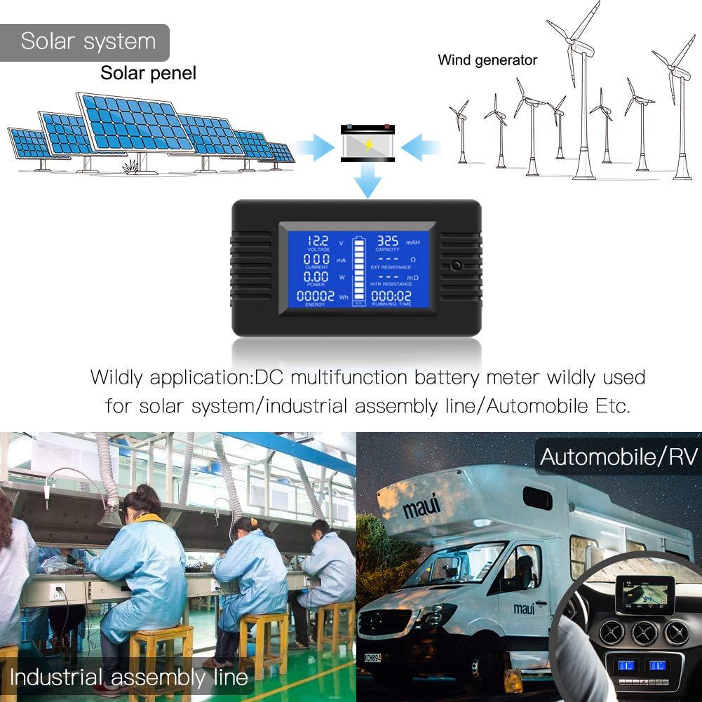 Medidor de Batería DC Multifuncional Wenzhou PZEM-013 0-200V 10A