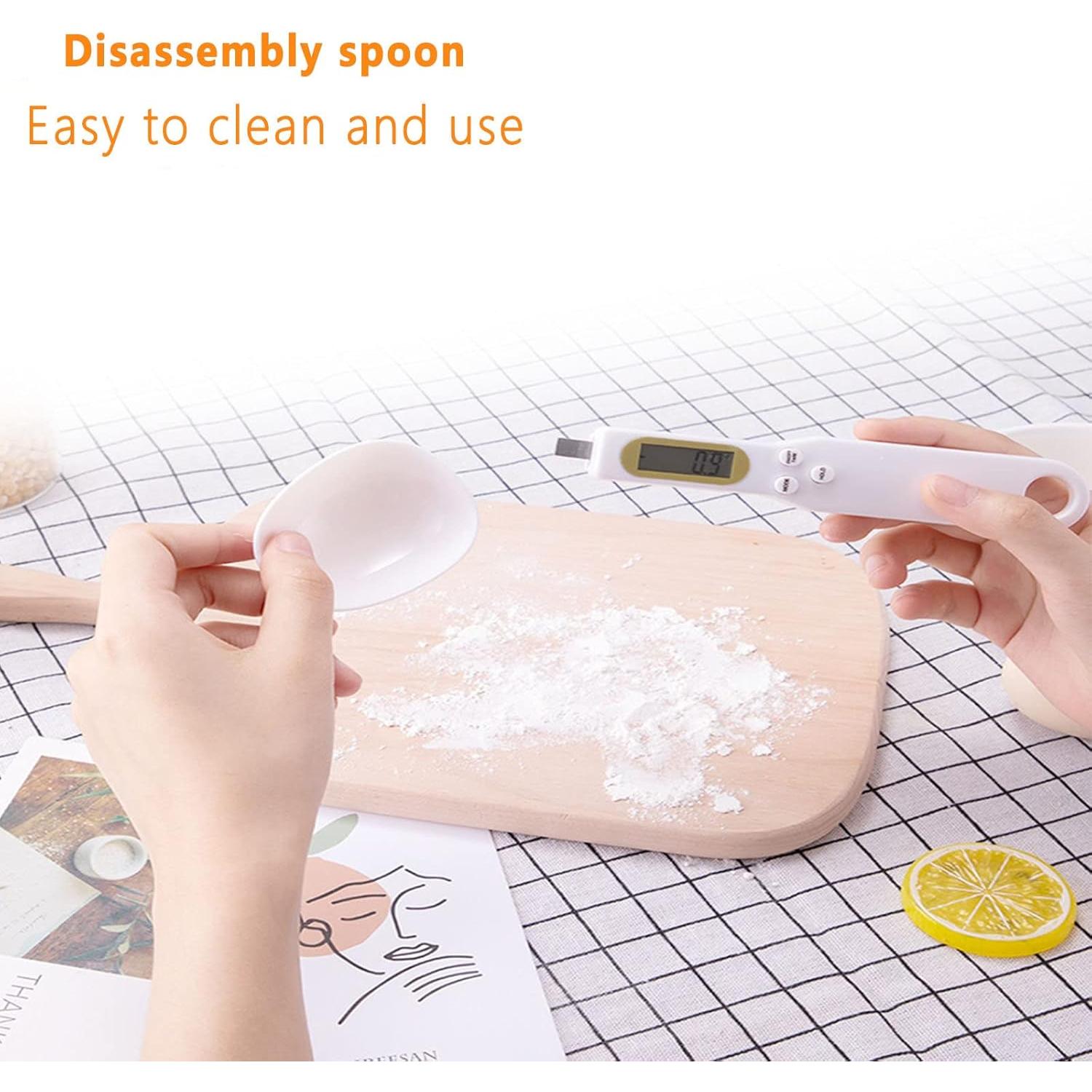 Cuchara de Balanzas Digitales 3T6B 0.5g-500g con Pantalla LCD