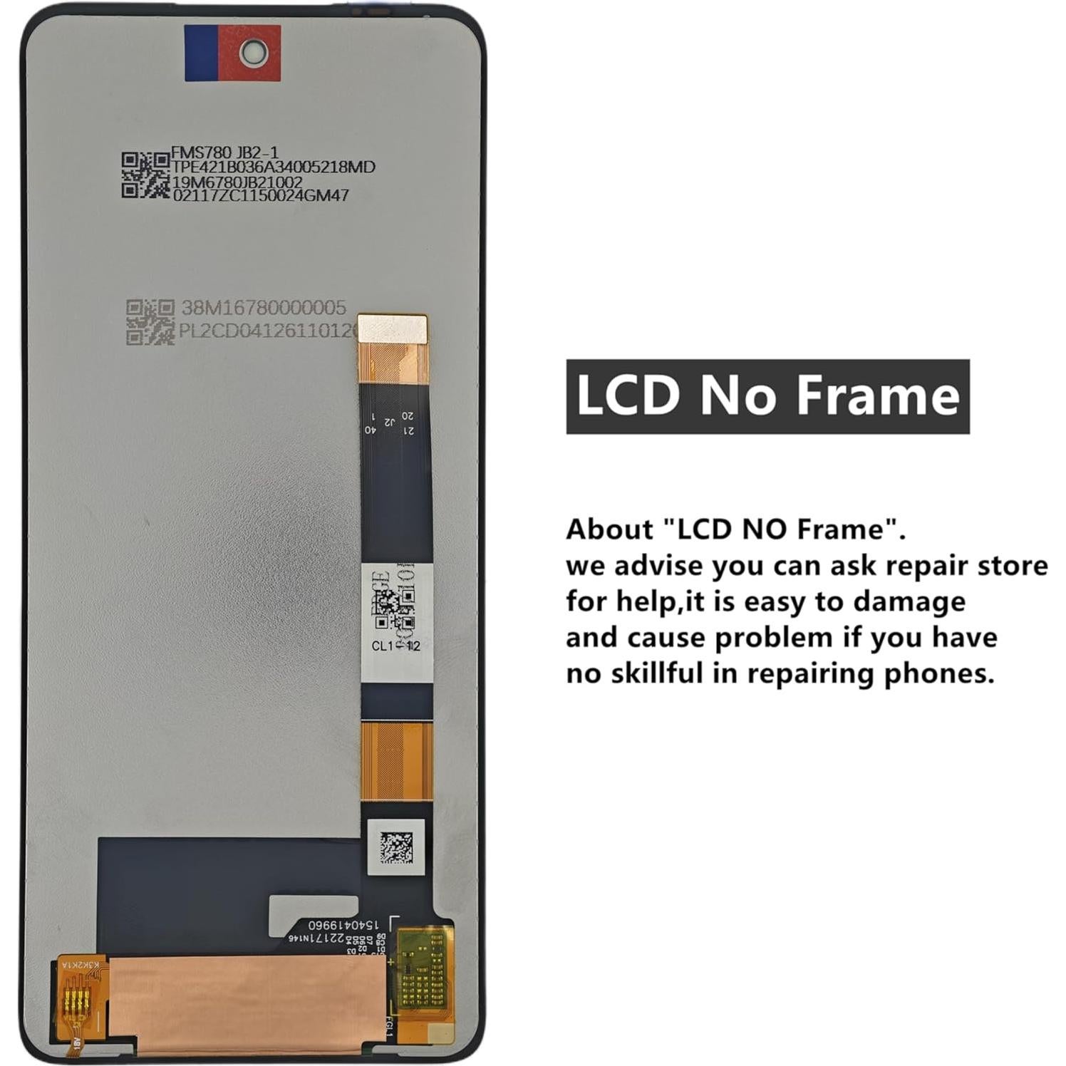 Reemplazo de Pantalla LCD Táctil para Motorola Edge 2021