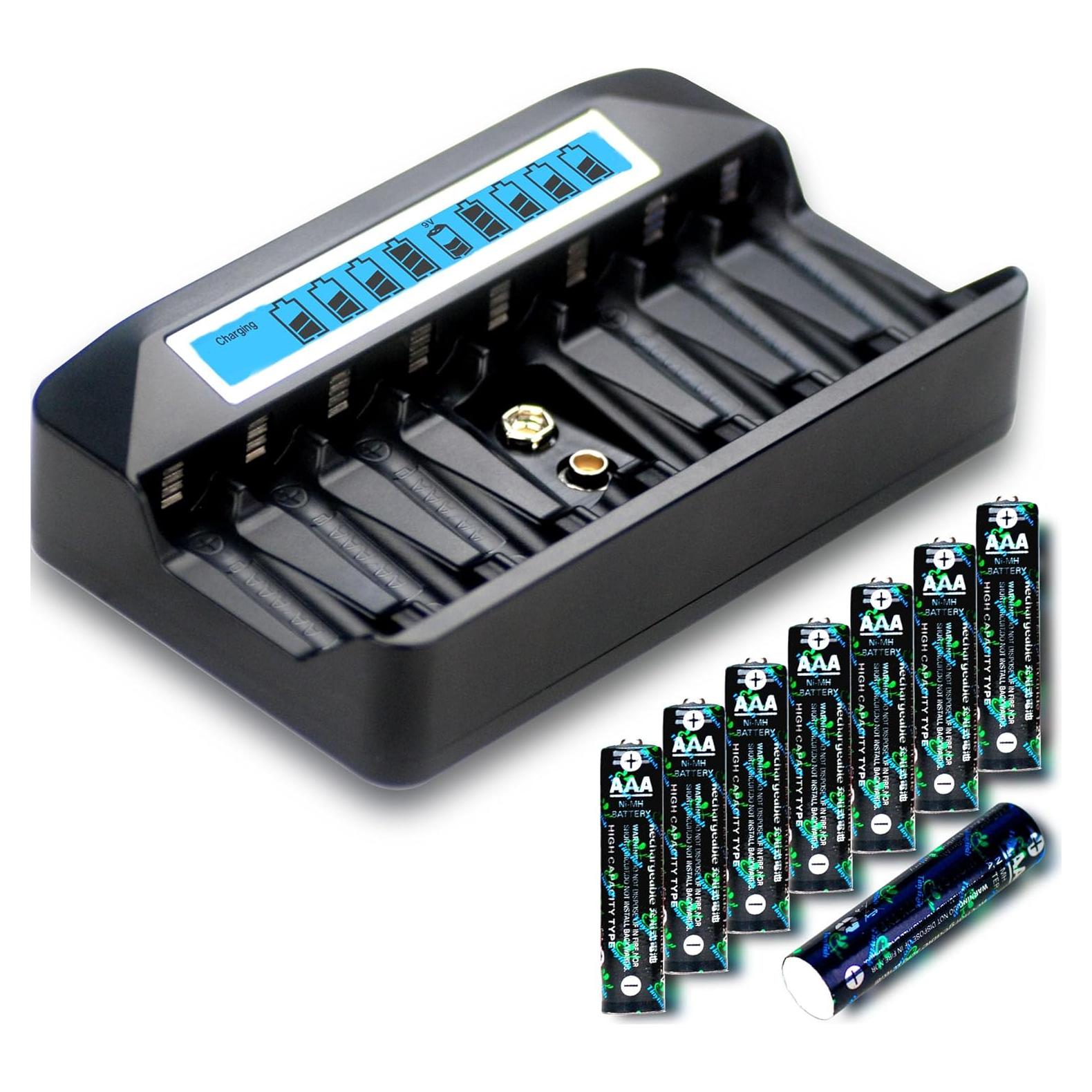 Cargador Rápido 9 Puertos USB Shenzhen Power Plus - Negro