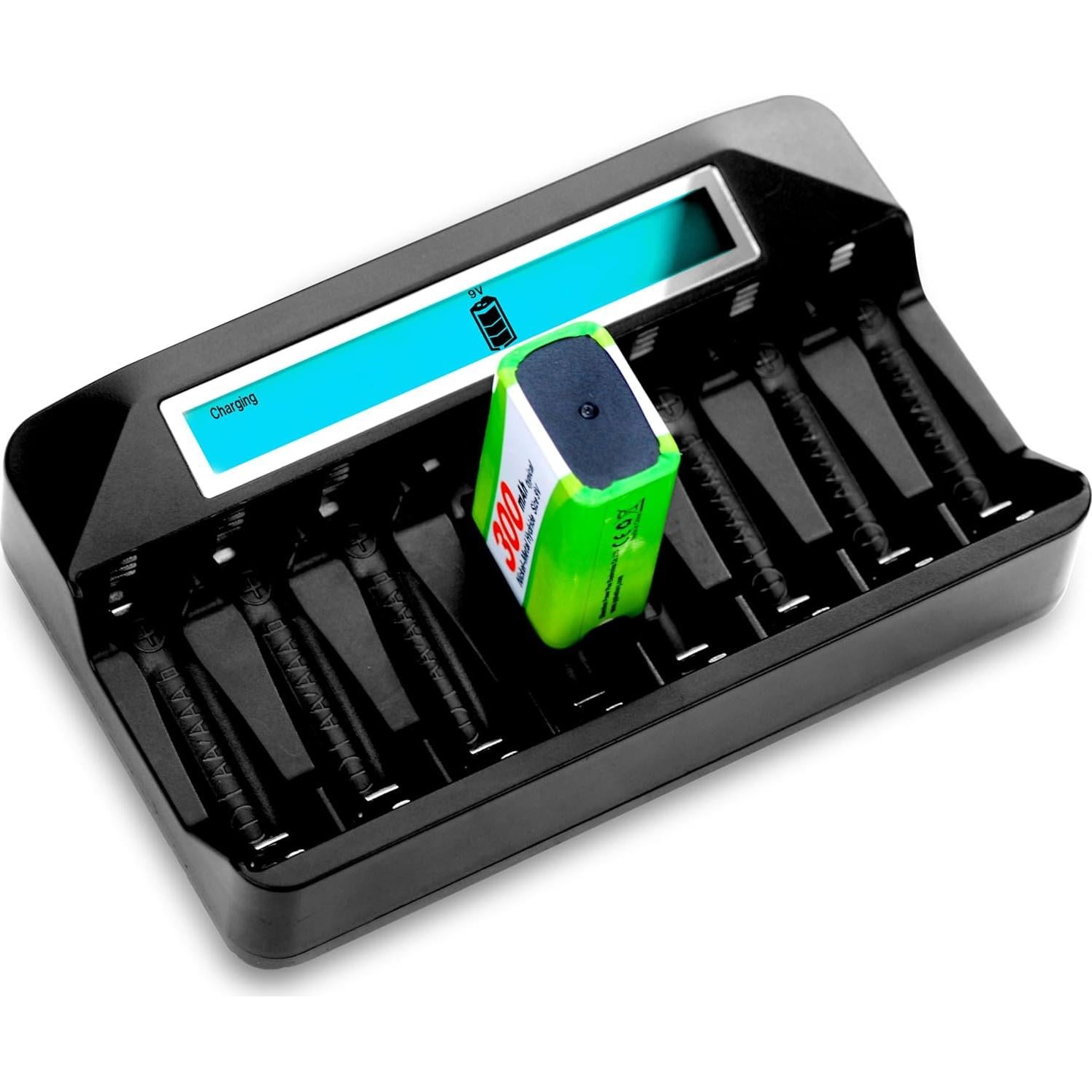 Cargador Rápido 9 Puertos USB Shenzhen Power Plus - Negro