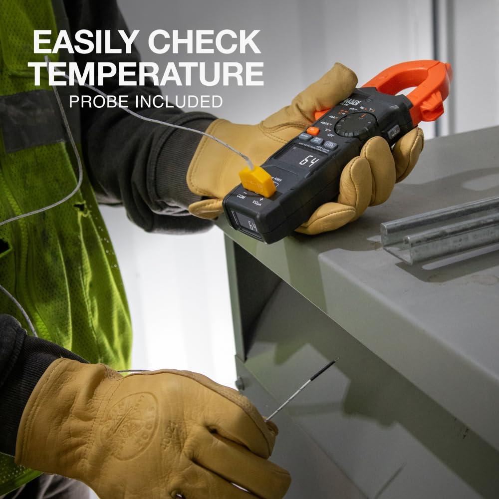 Medidor de Pinza Digital Klein Tools CL490 Doble Pantalla