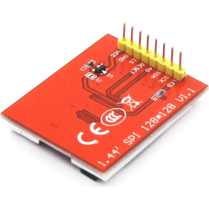 Pantalla TFT LCD Colorida HiLetgo 1.44" SPI ST7735 128x128