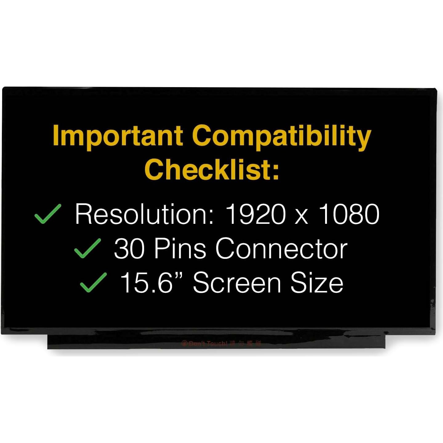 Pantalla LCD LED 15.6" FHD 1920x1080 Dell INSPIRON 15 3502