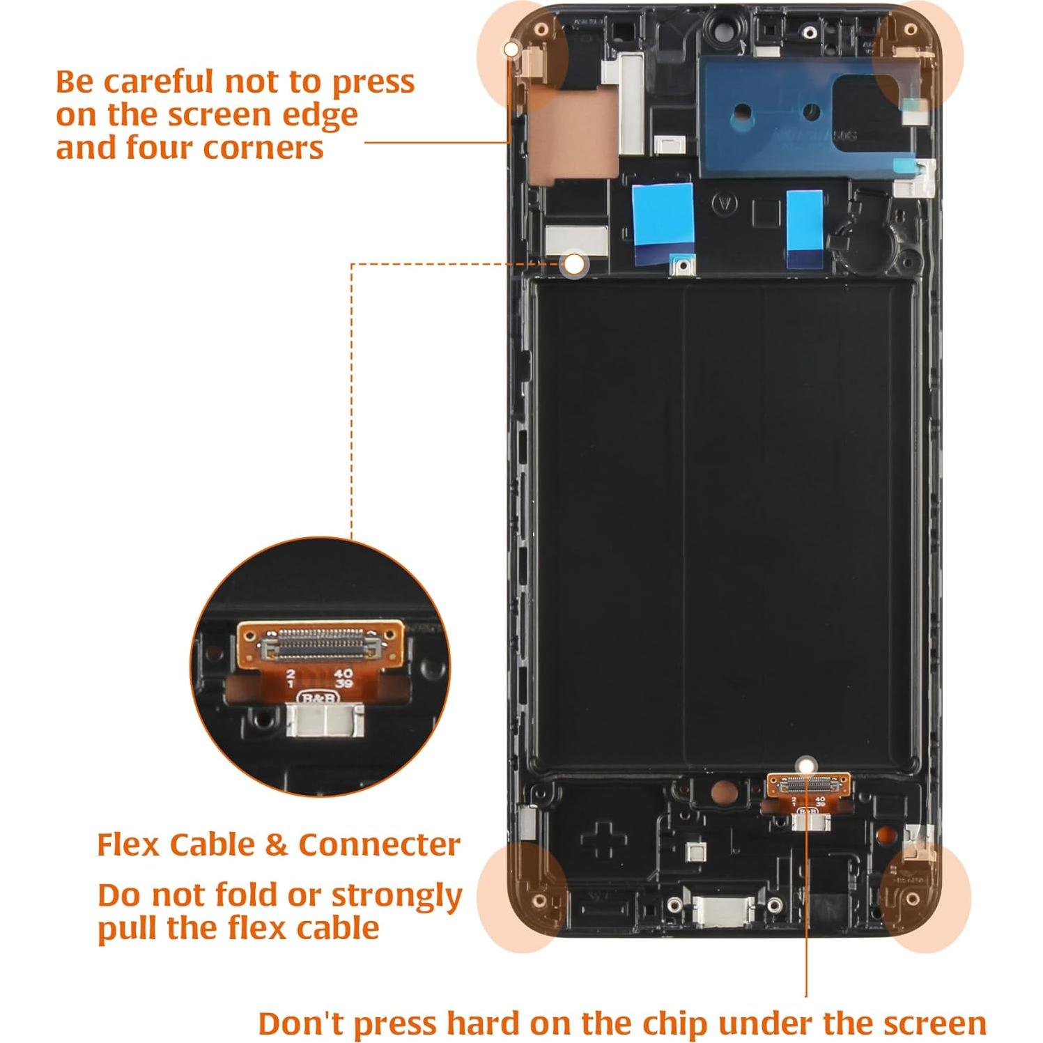 Pantalla LCD A-MIND para Samsung Galaxy A50 A505F A505G 6.4"
