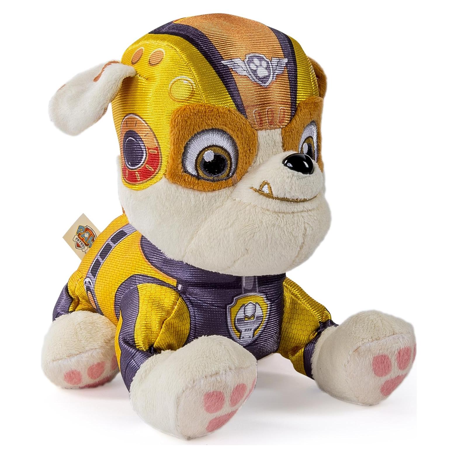 Paw Patrol Air Rescue, 8" Plush Pup Pals, Rubble