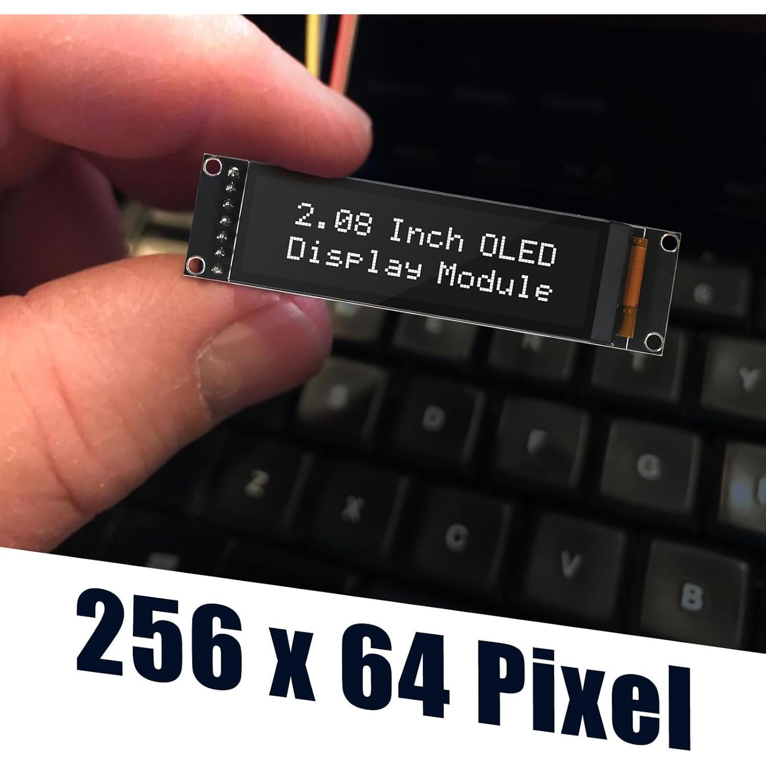 Módulo Pantalla OLED D-FLIFE SH1122 256x64 5.28 cm Blanco