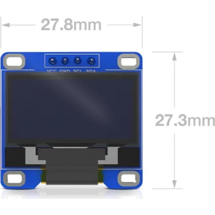 Módulo Pantalla OLED RAK1921 I2C SSD1306 33x18mm