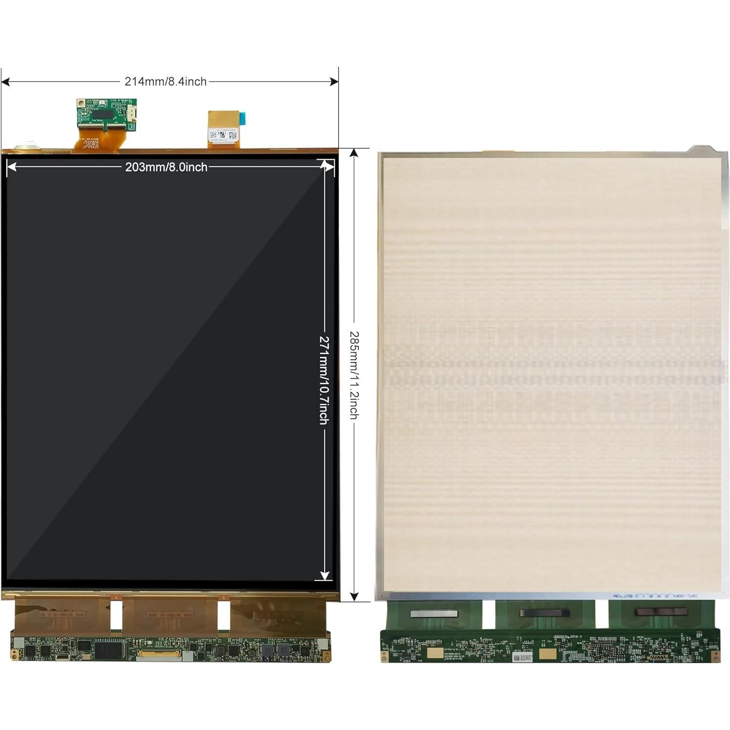 Pantalla Flexible OLED 13.3" Wisecoco 2K Táctil Capacitiva