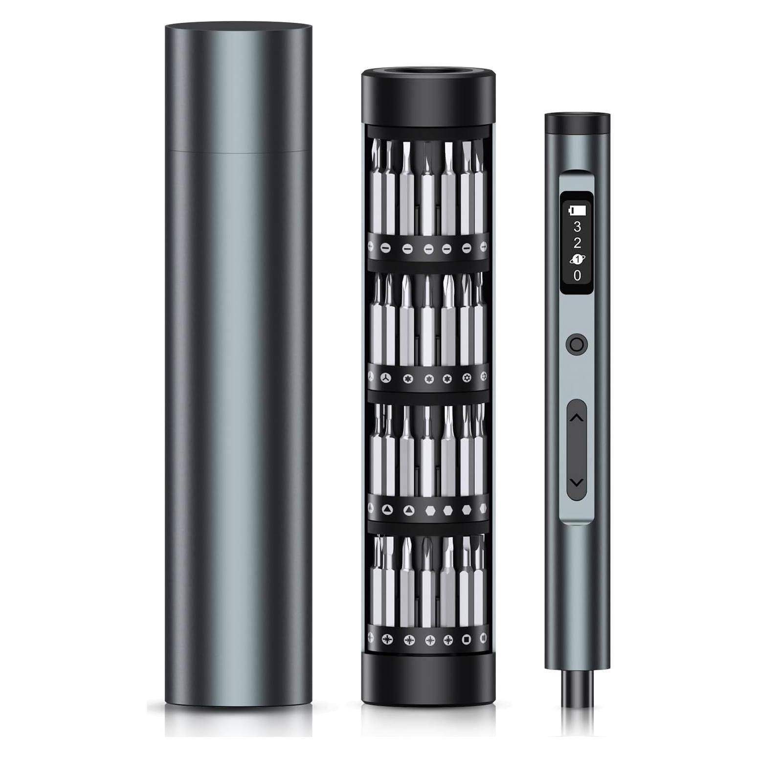 Juego de Destornilladores Eléctricos PENTASPI 62-en-1 con Pantalla OLED