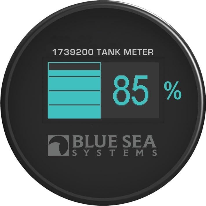 Medidor de Tanque Blue Sea Systems OLED 12V/24V Azul