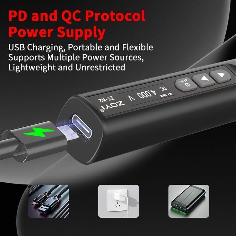 Kit de Soldador ZOYI ZT-N2 75W Multímetro OLED Portátil