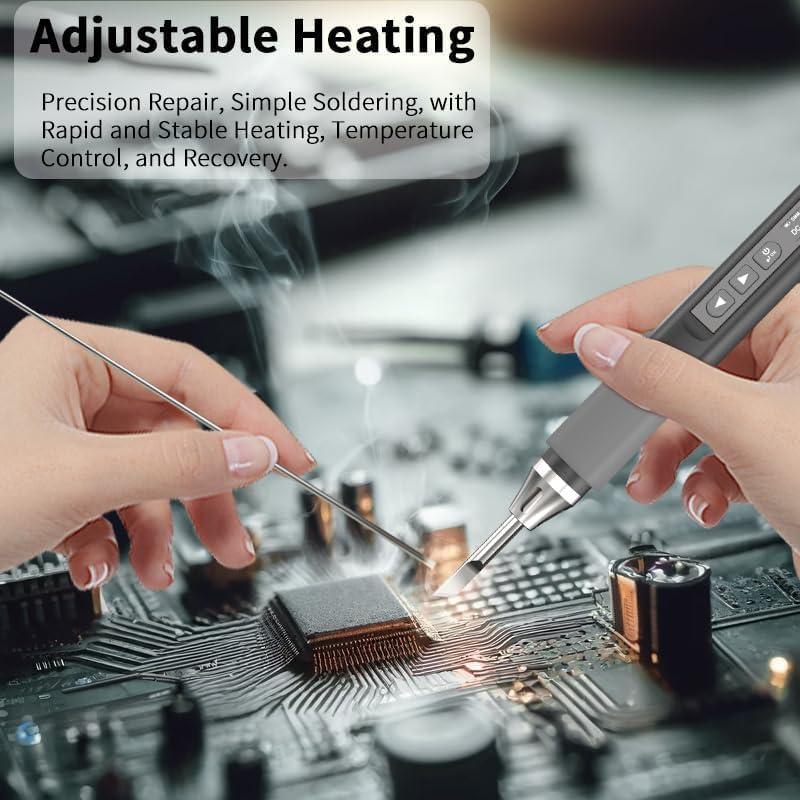 Kit de Soldador ZOYI ZT-N2 75W Multímetro OLED Portátil