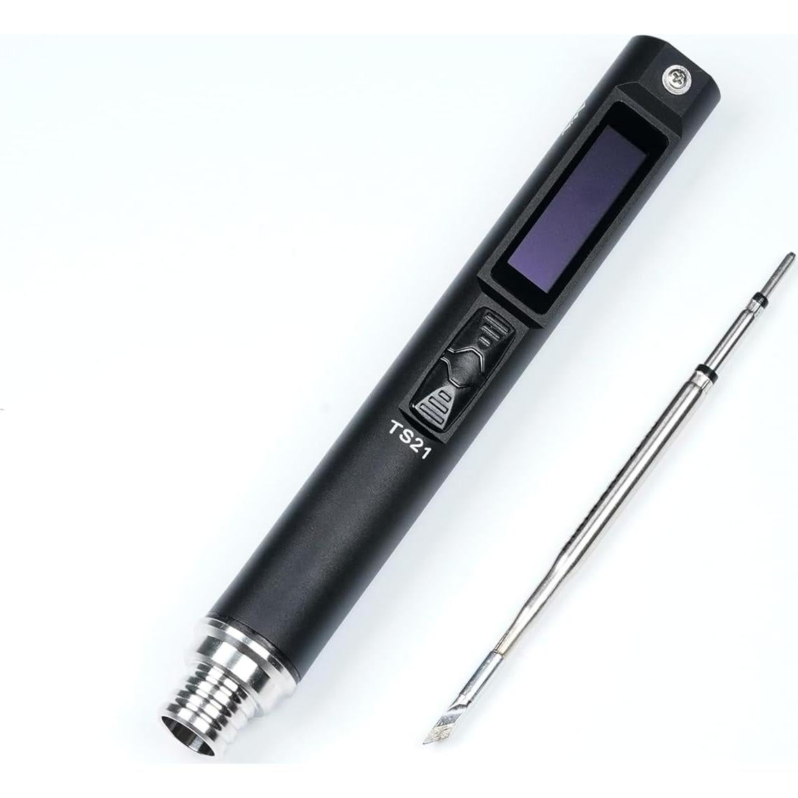 Kit de Soldador USB NovelLife TS21, Pantalla OLED, 100-450°C