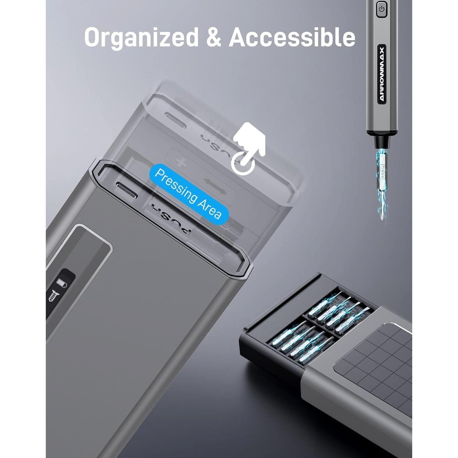 Destornillador Eléctrico AM ARROWMAX SES MAX 0.39 Nm Recargable