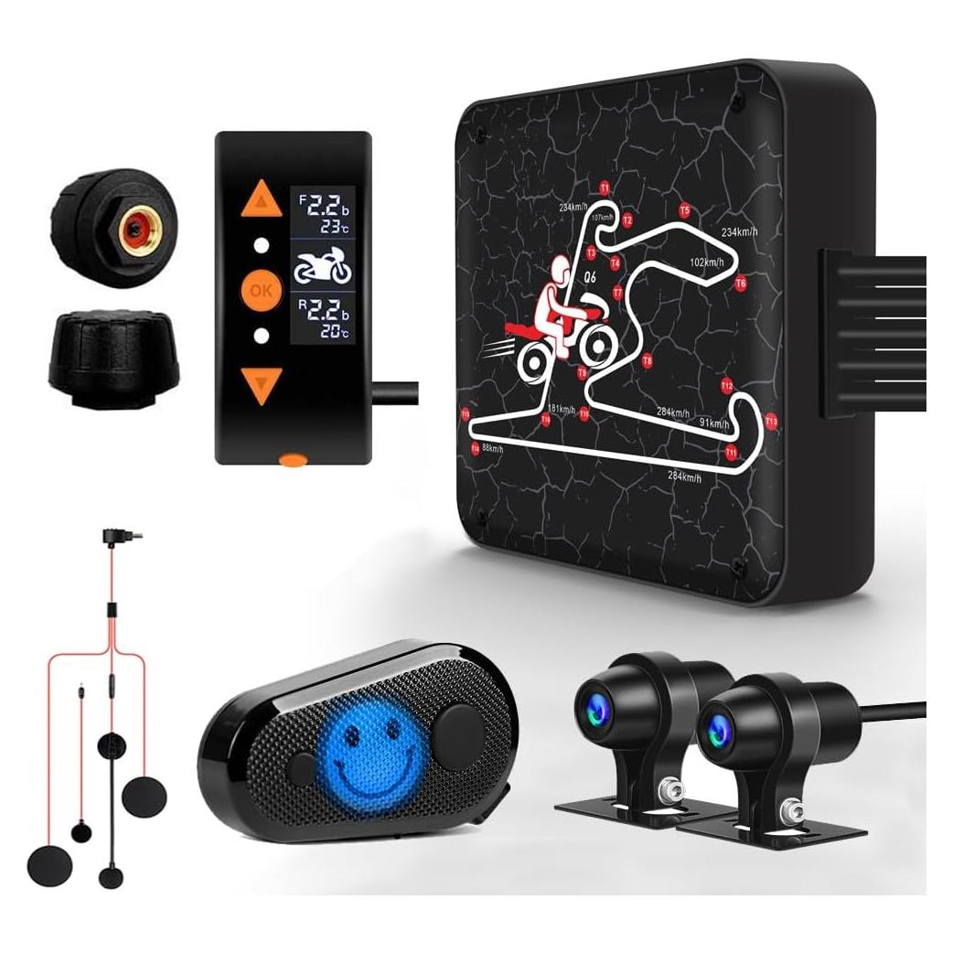 Cámara de Tablero WiFi VSYSTO 1080P con GPS y Sensores