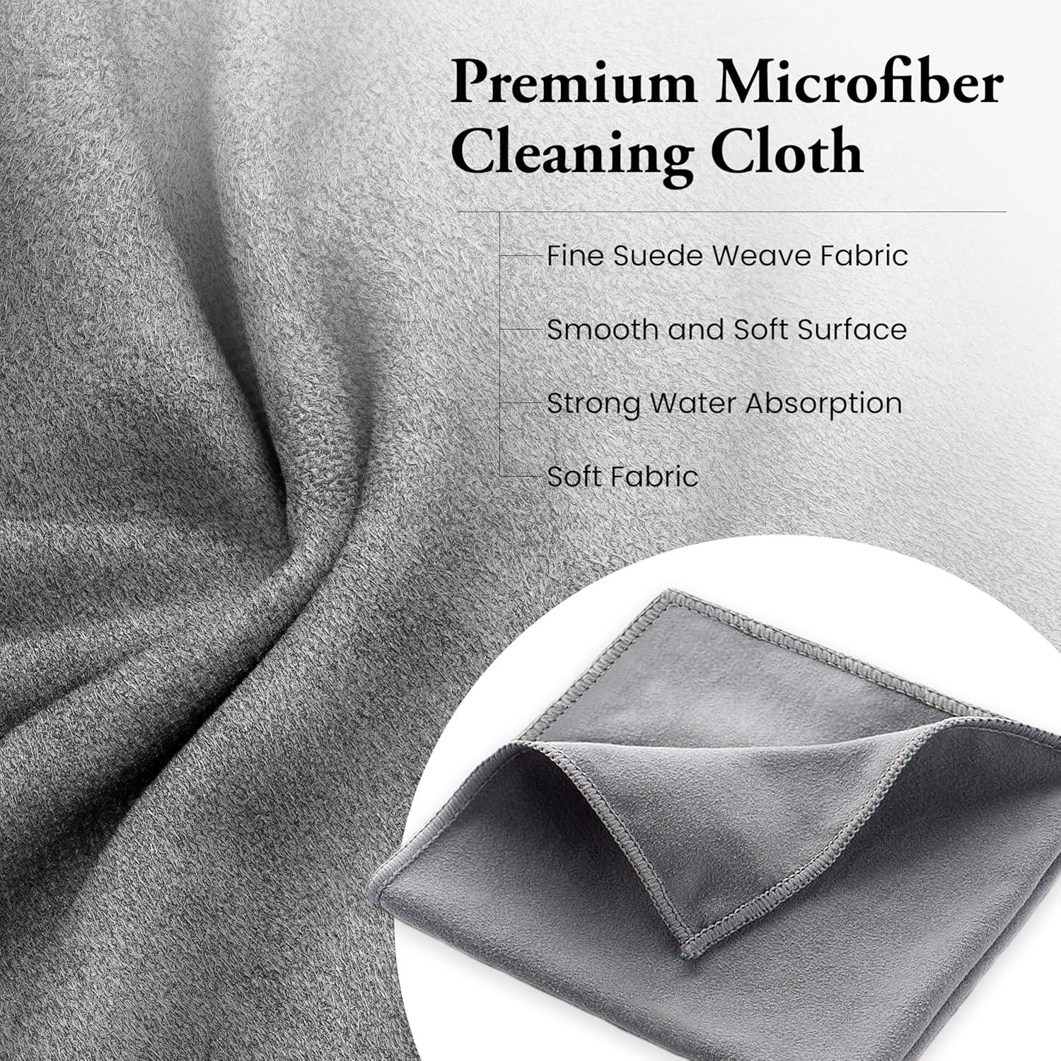 Kit Limpiador de Pantallas Bayes 59 ml - 2 Paquetes con Paño Microfibra