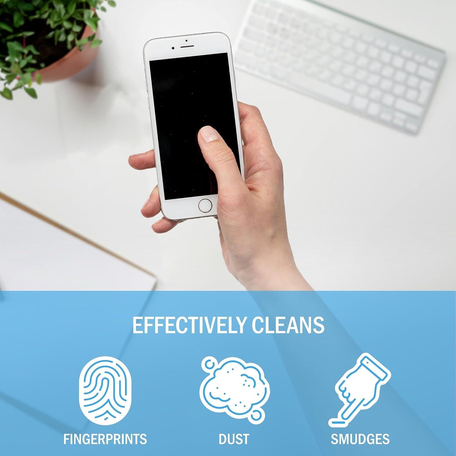 Kit de limpieza de pantalla Bryson 453g - Seguro para LED, LCD, OLED