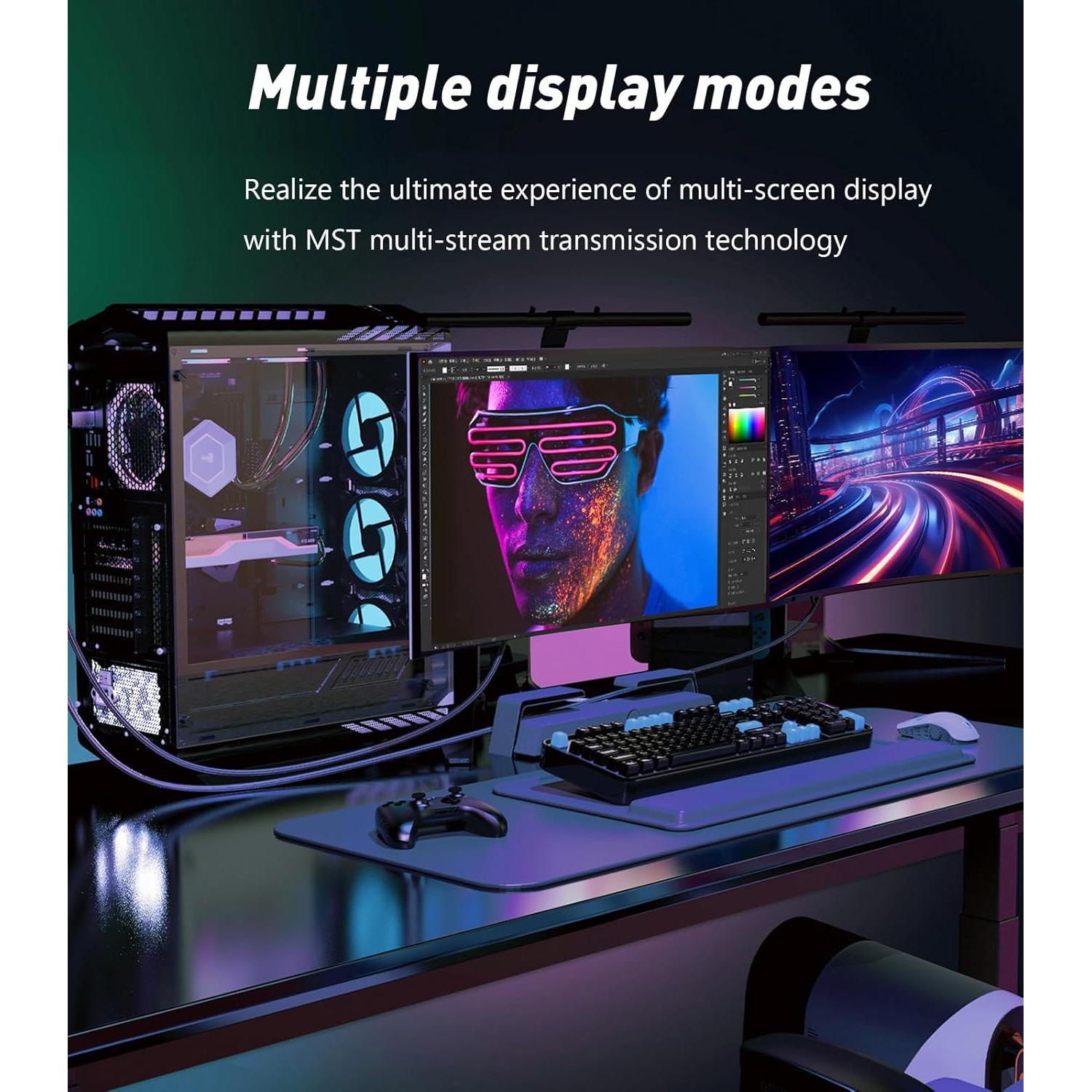 Cable DisplayPort 16K 1.83m SWITCHFLUX DP 2.1 48Gbps