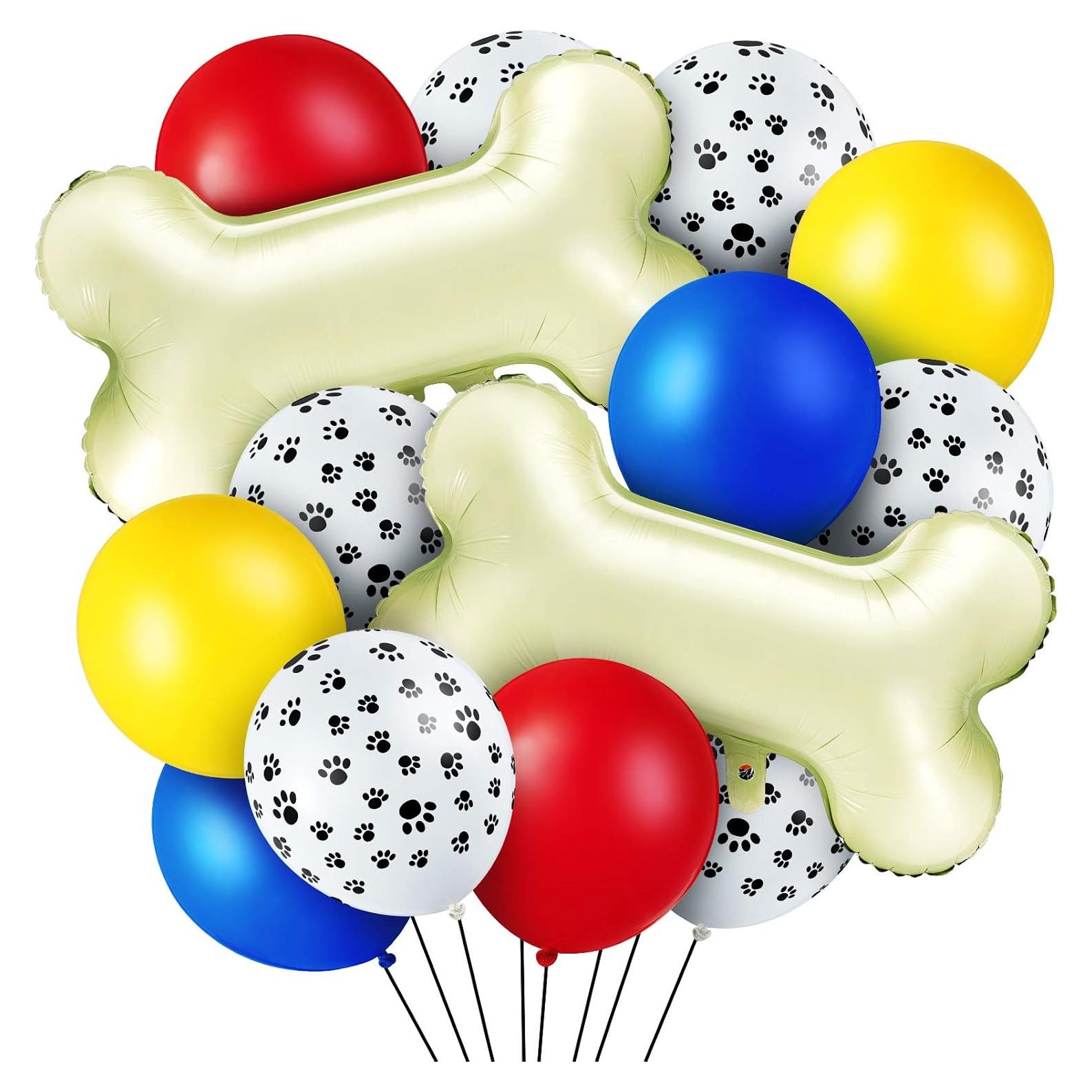 Kit de Globos de Fiesta de Perro Skylety 44 Piezas