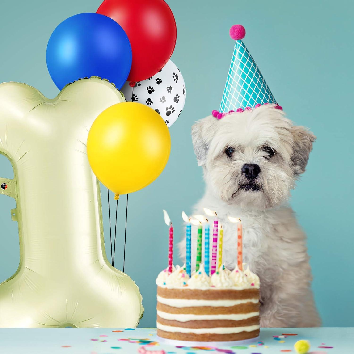 Kit de Globos de Fiesta de Perro Skylety 44 Piezas