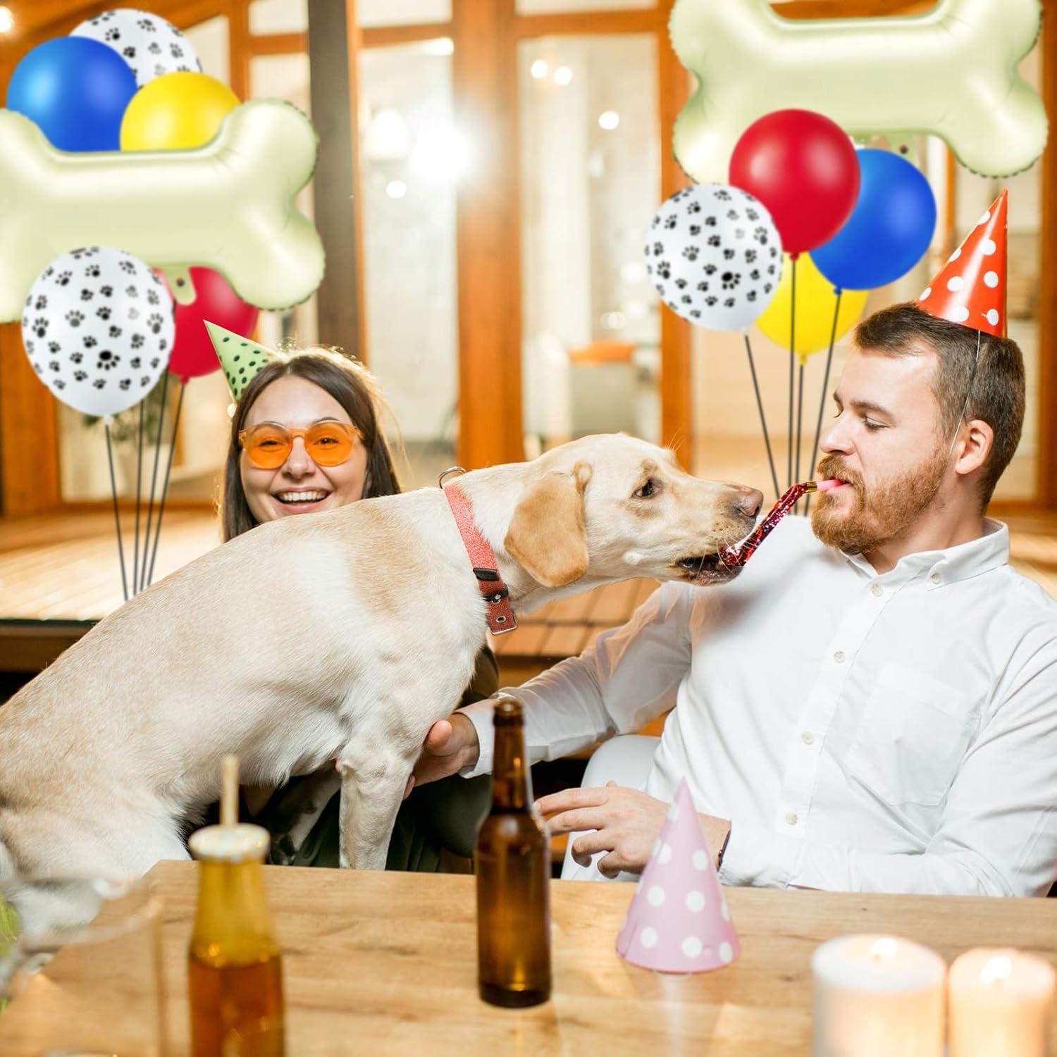 Kit de Globos de Fiesta de Perro Skylety 44 Piezas