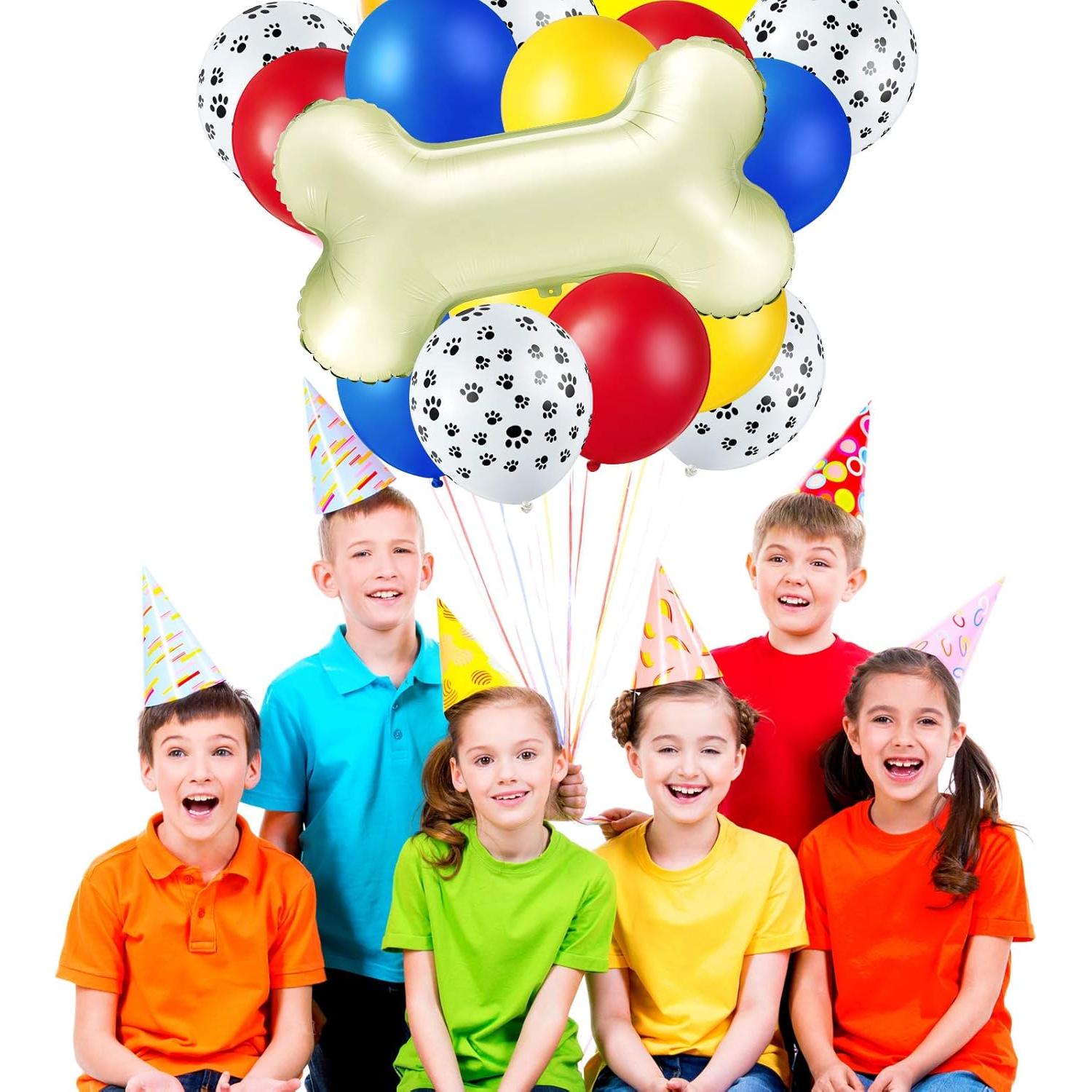 Kit de Globos de Fiesta de Perro Skylety 44 Piezas