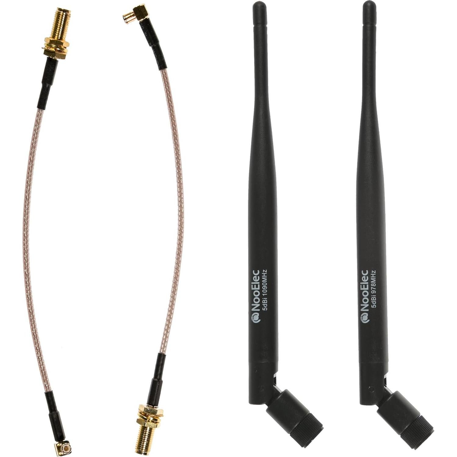 Paquete Doble Banda Nooelec NESDR Nano 2 ADS-B 978MHz 1090MHz