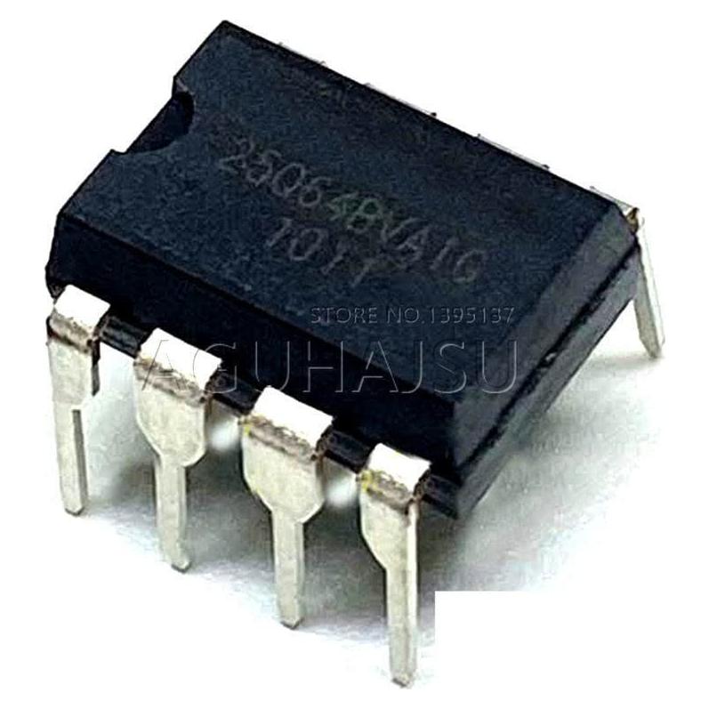 5 Piezas Chip BIOS W25Q64BVAIG 8MB Memoria Flash DIP-8