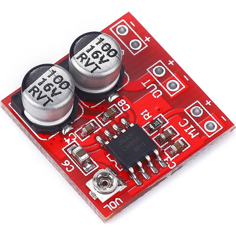 5 Placas Amplificador Mini LM386 HiLetgo para Micrófono